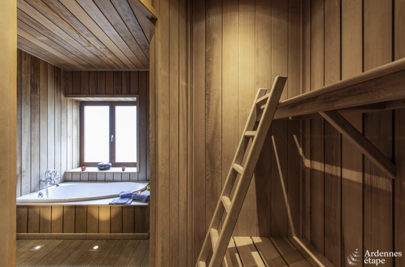 Sauna et espace détente