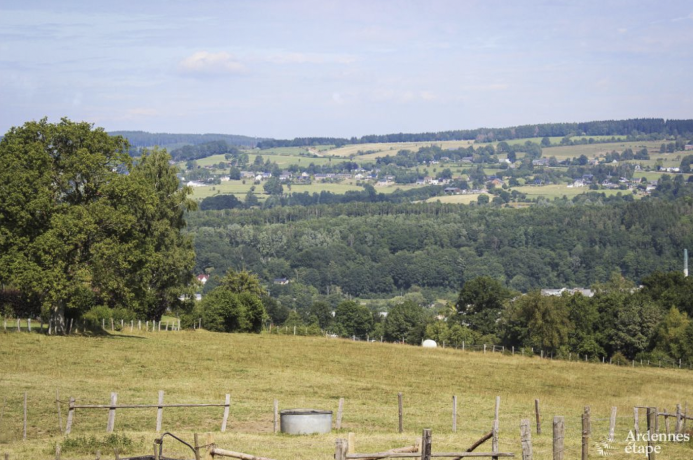Vue depuis le gĂźte