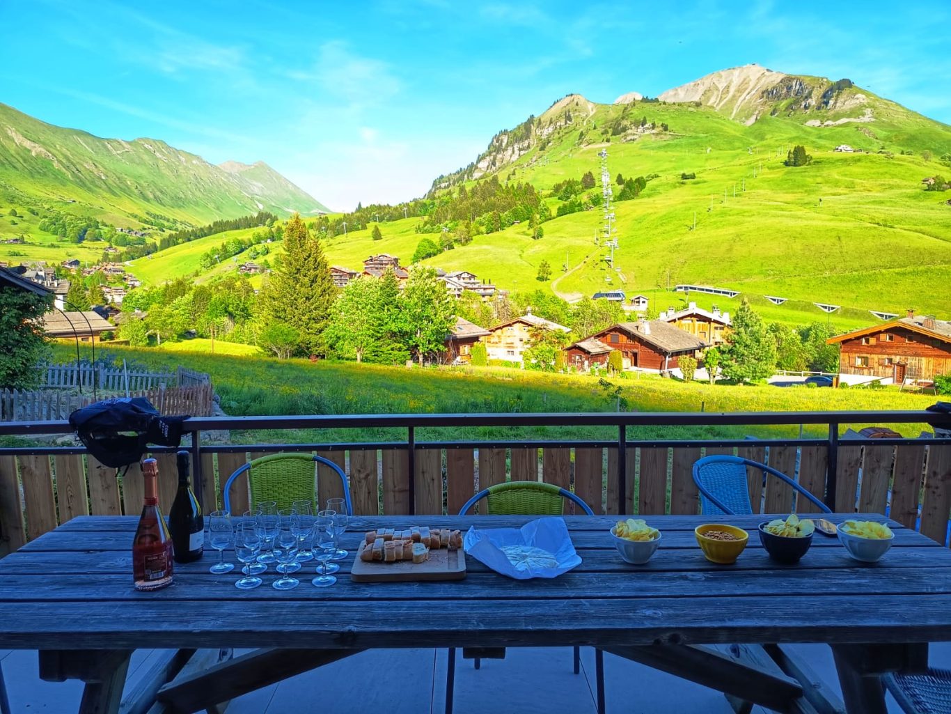 Vue de la terrasse